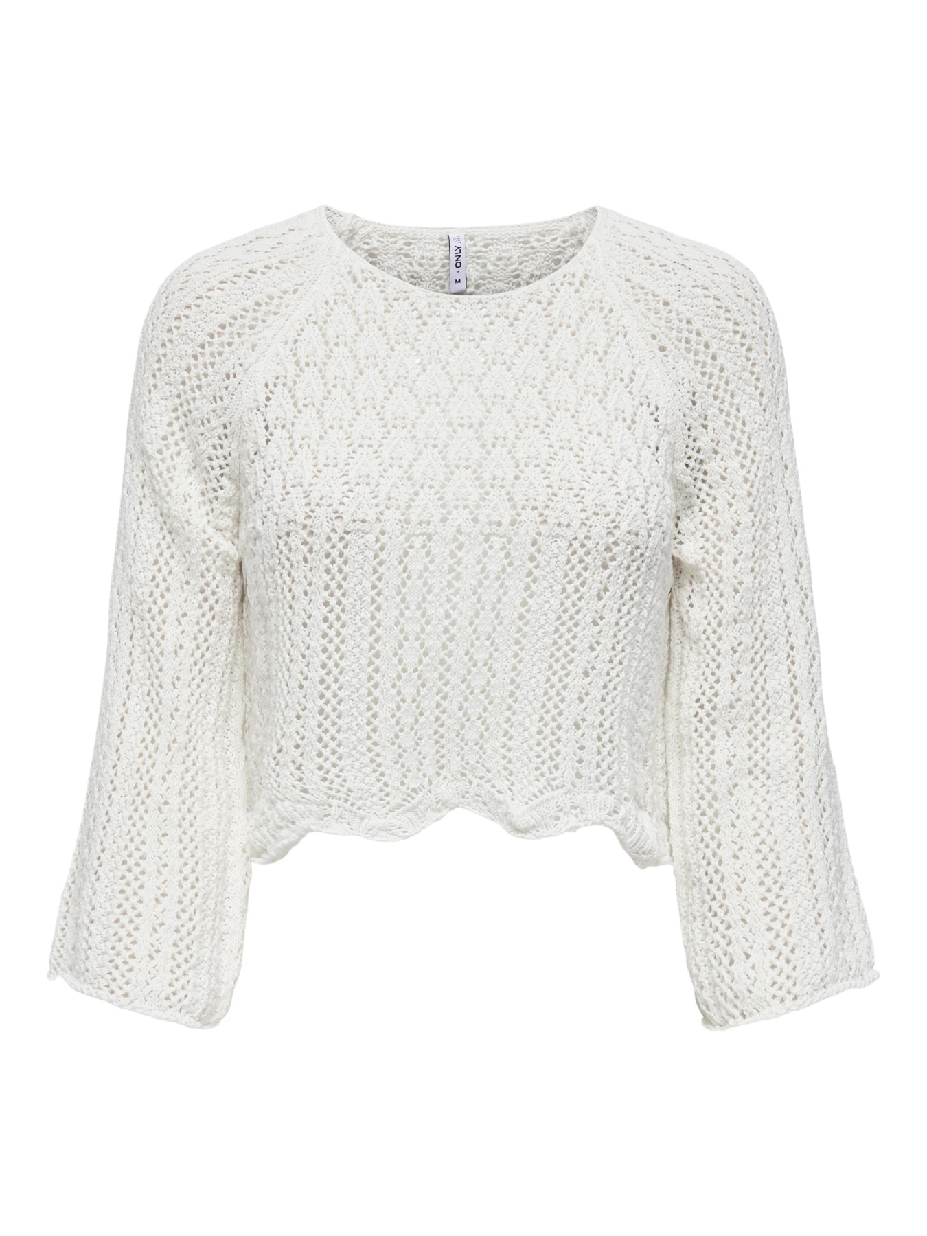 Nola 3/4 pullover knt - Blanc - Only – Image 6