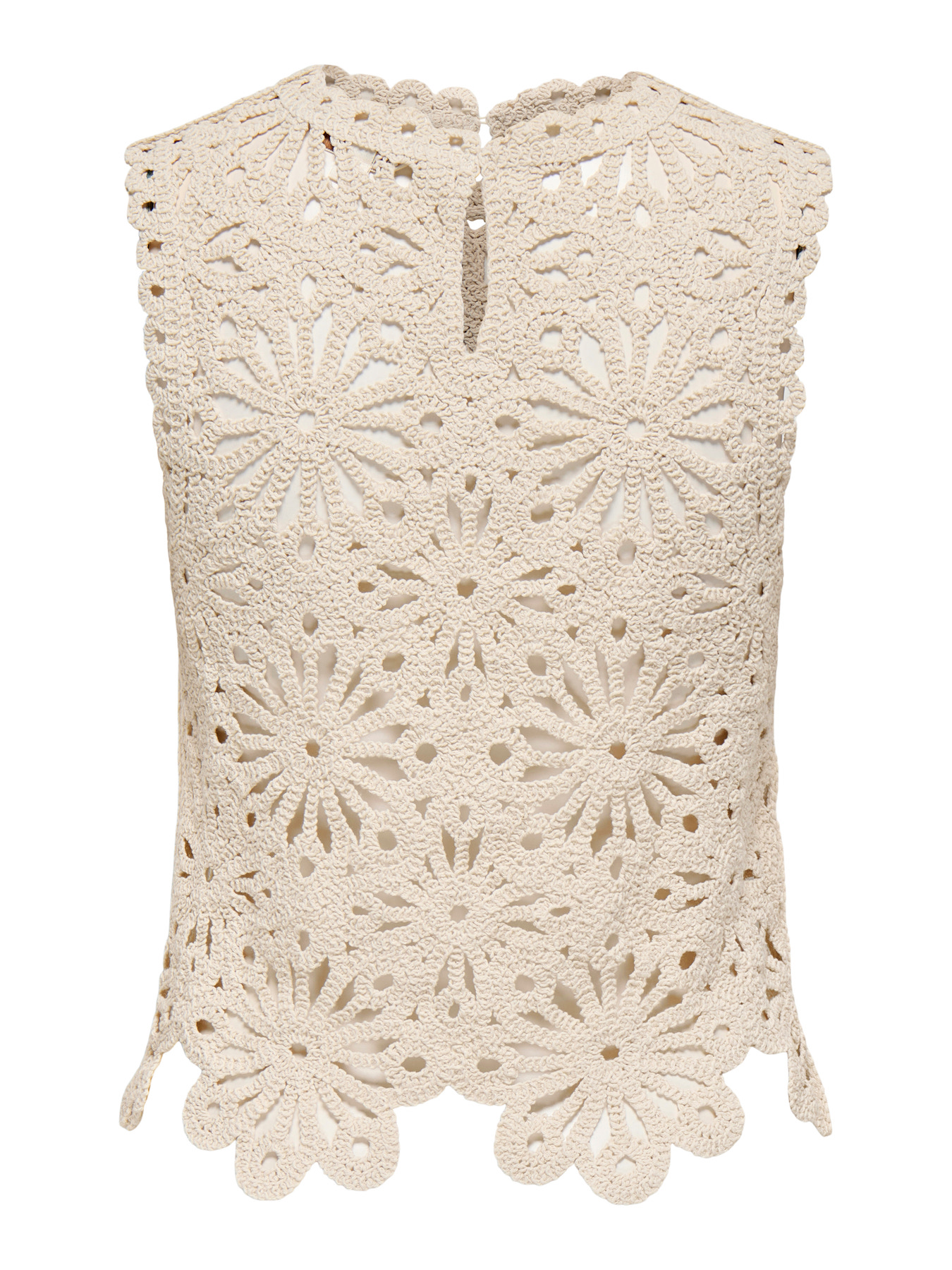 Leilani s/l emb Top, crème ONLY – Image 6