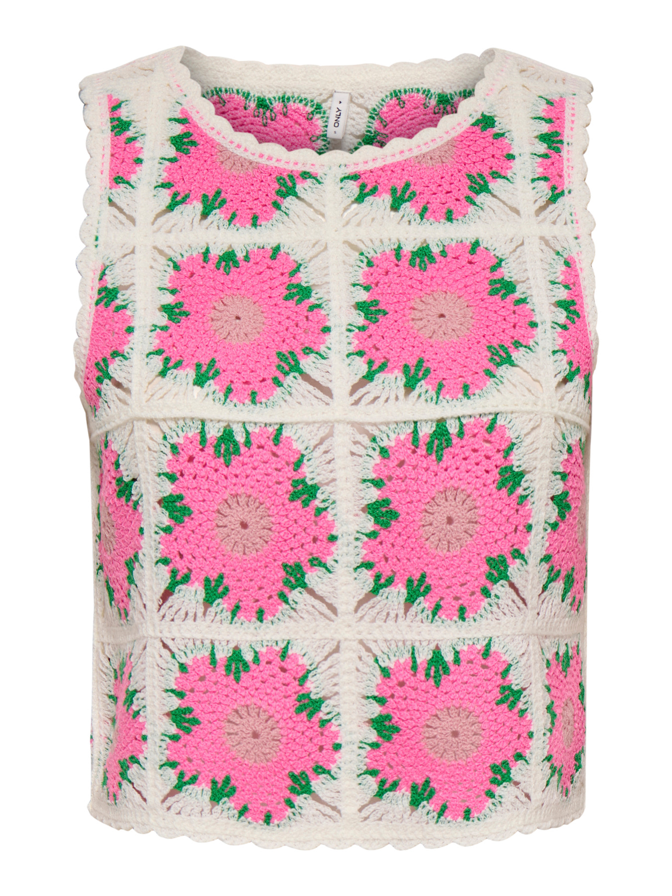 Emma crochet Top - Fleur Tropical - Only – Image 6