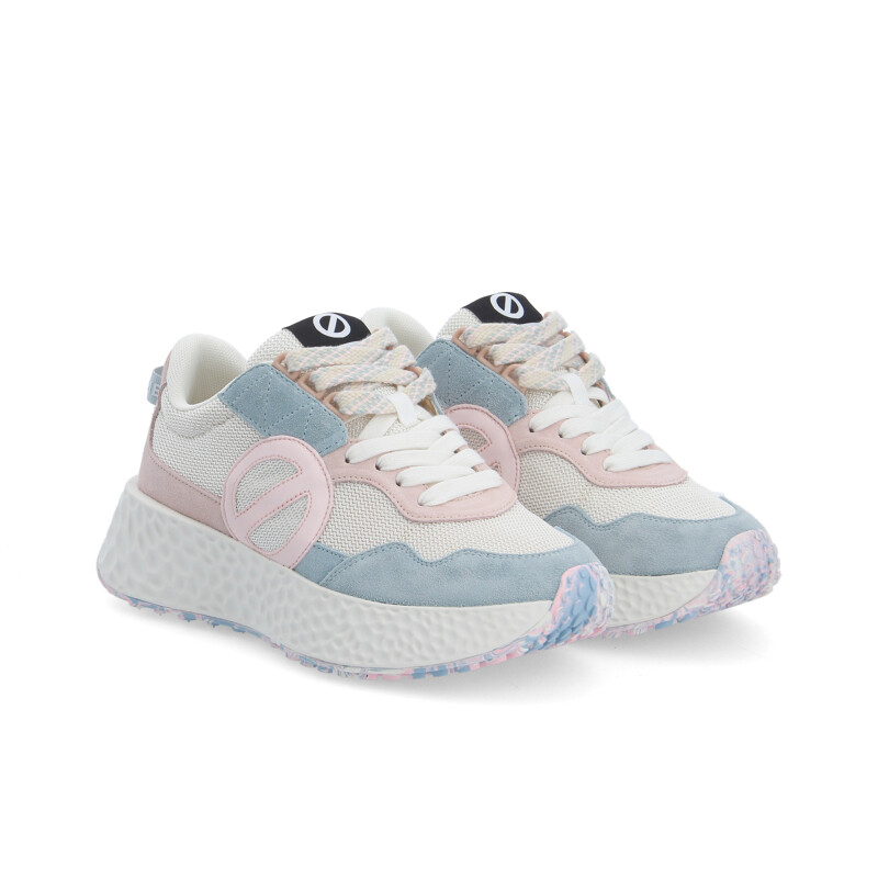 Carter jogger - Bleu ciel beige rose - No Name – Image 3