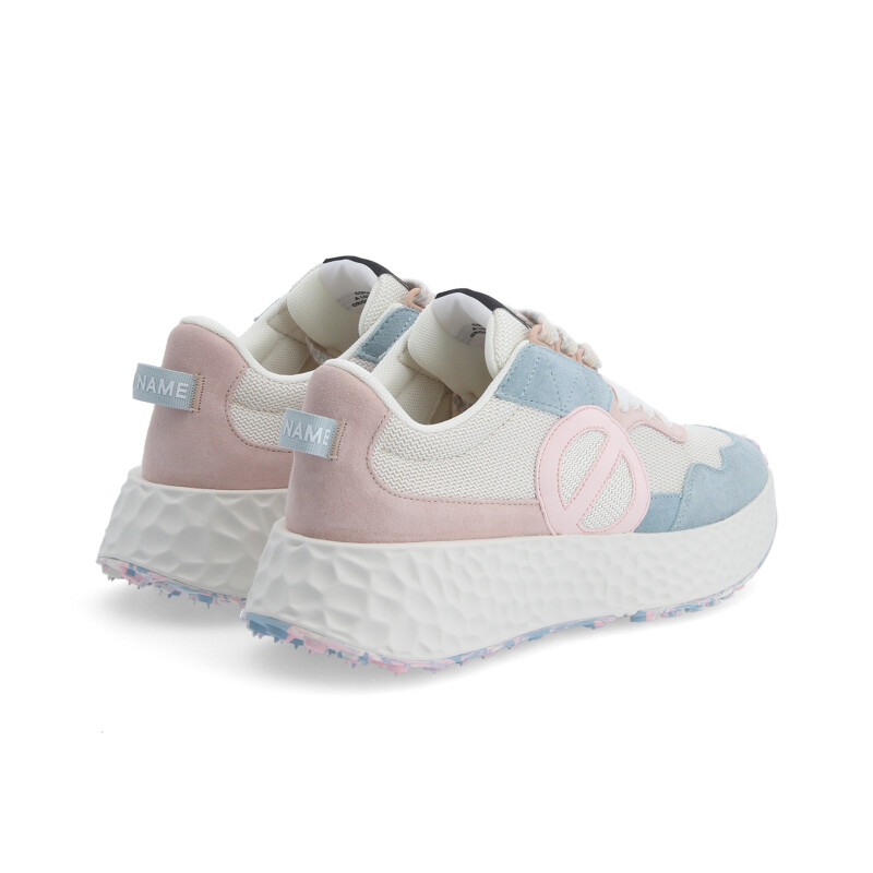 Carter jogger - Bleu ciel beige rose - No Name – Image 4