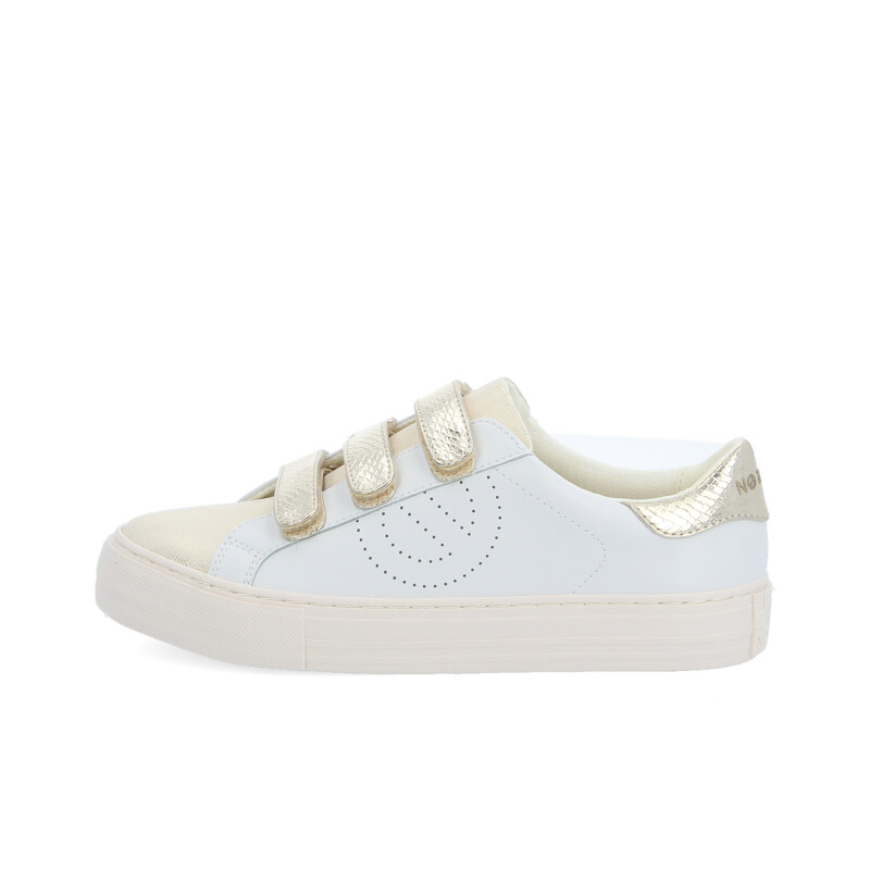 Arcade straps perfo - Blanc doré - No Name – Image 5