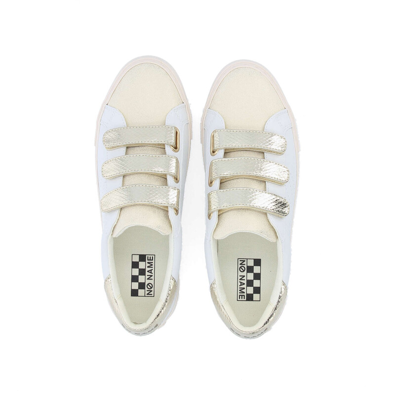 Arcade straps perfo - Blanc doré - No Name – Image 6