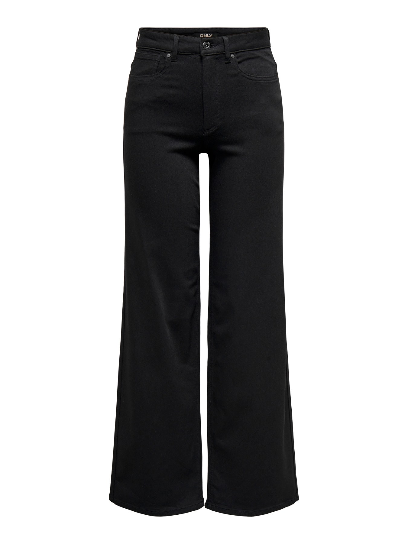 Jean large taille haute Madison ONLY – Noir