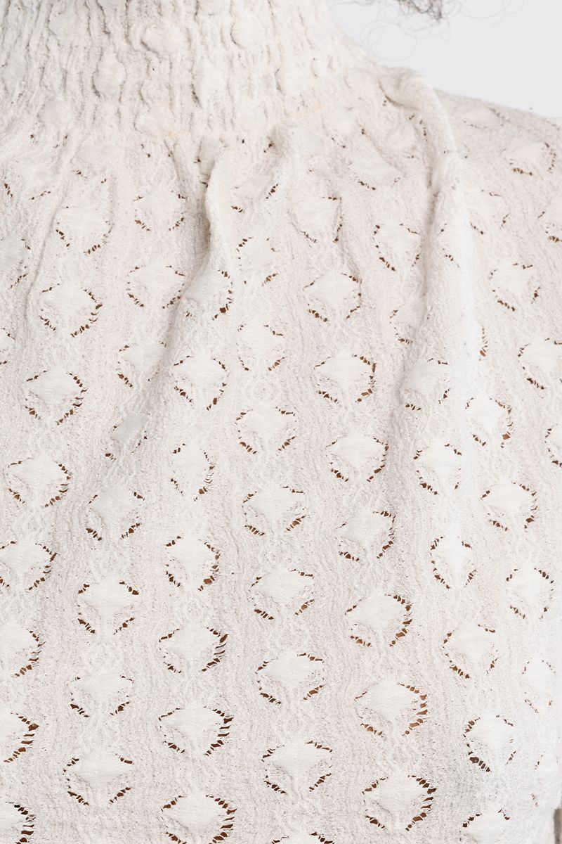 Sous-pull victorien semi-transparent – Blanc – Lili Sidonio – Image 2