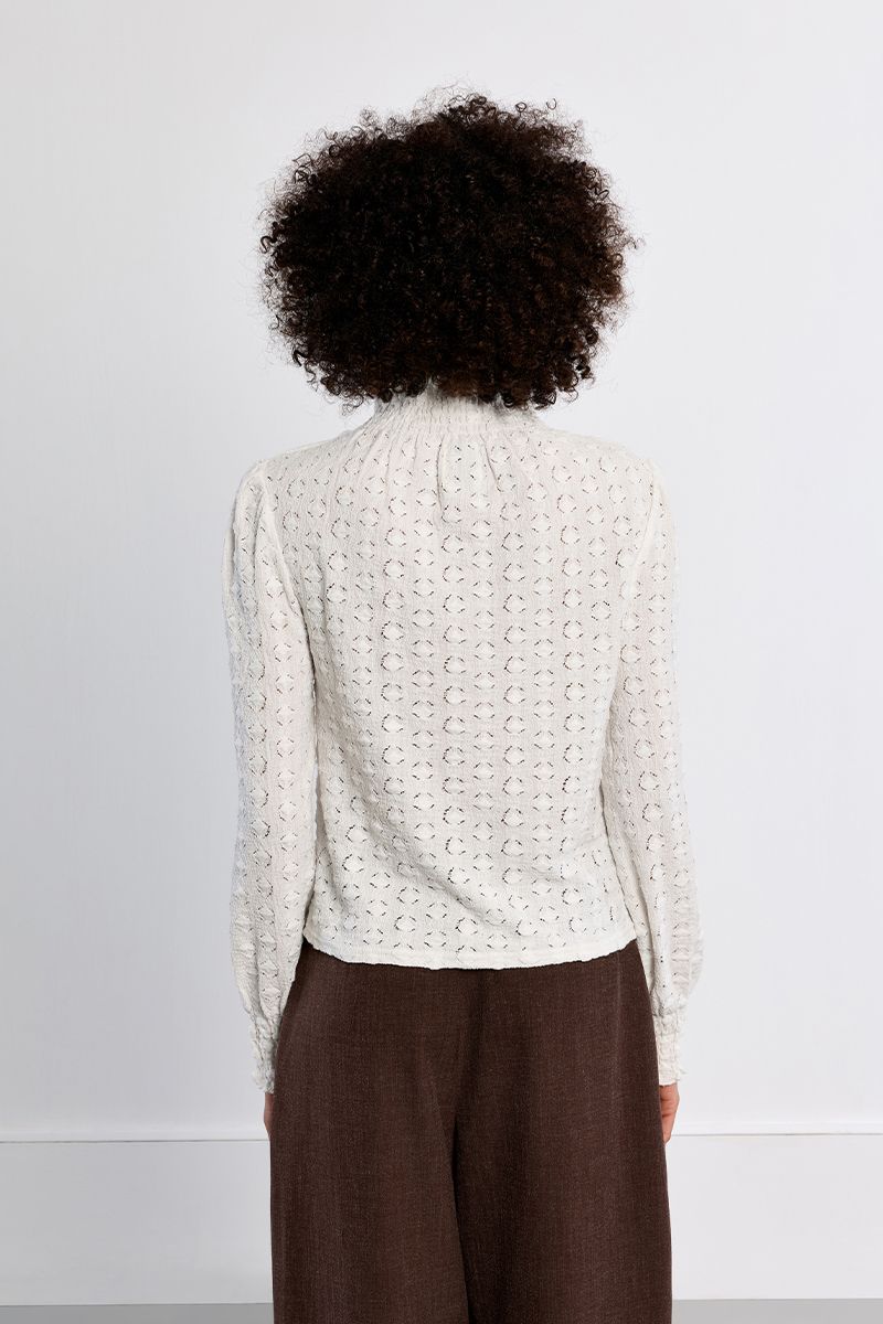 Sous-pull victorien semi-transparent – Blanc – Lili Sidonio – Image 5